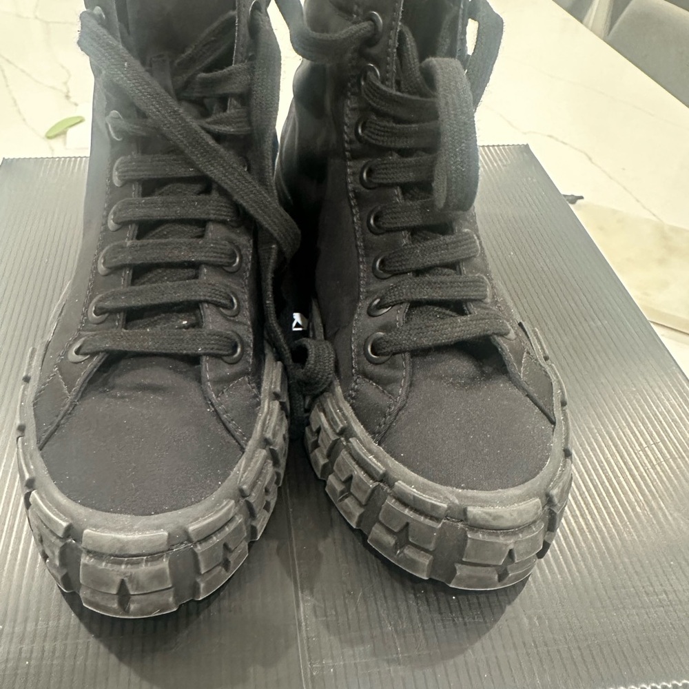 Prada Black Ankle Boots